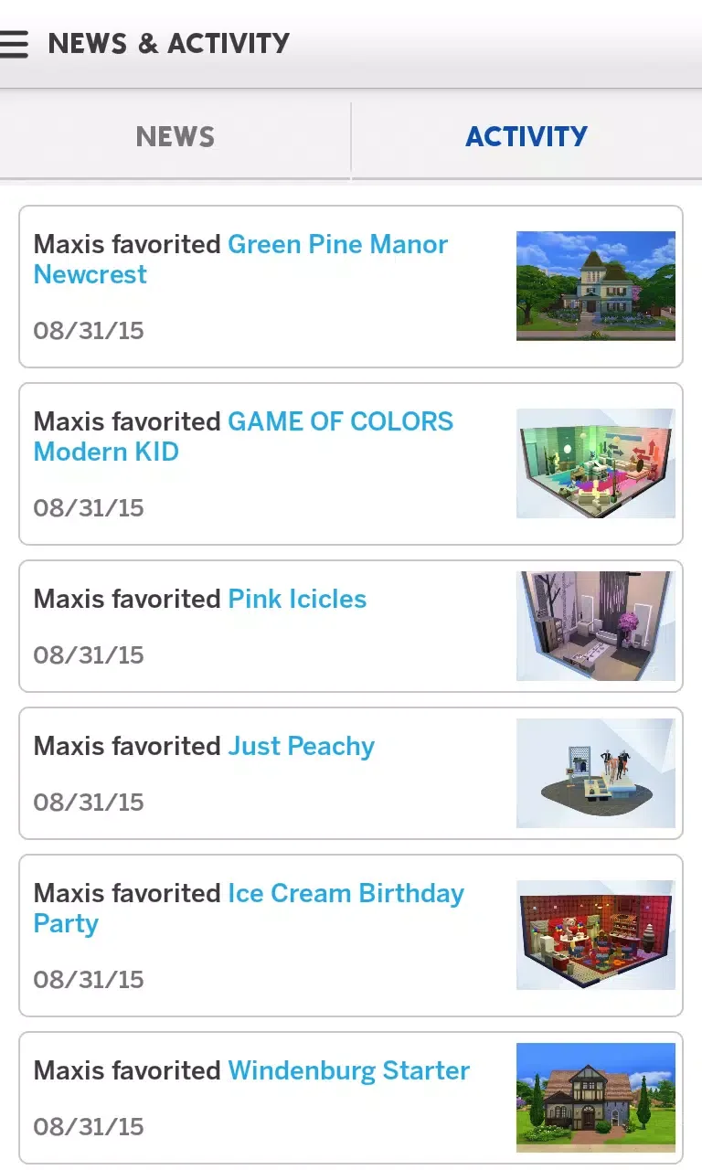 The Sims 4 Gallery screenshot 2