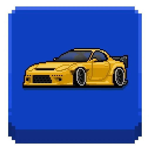 Pixel Car Racer Lamborghini icon